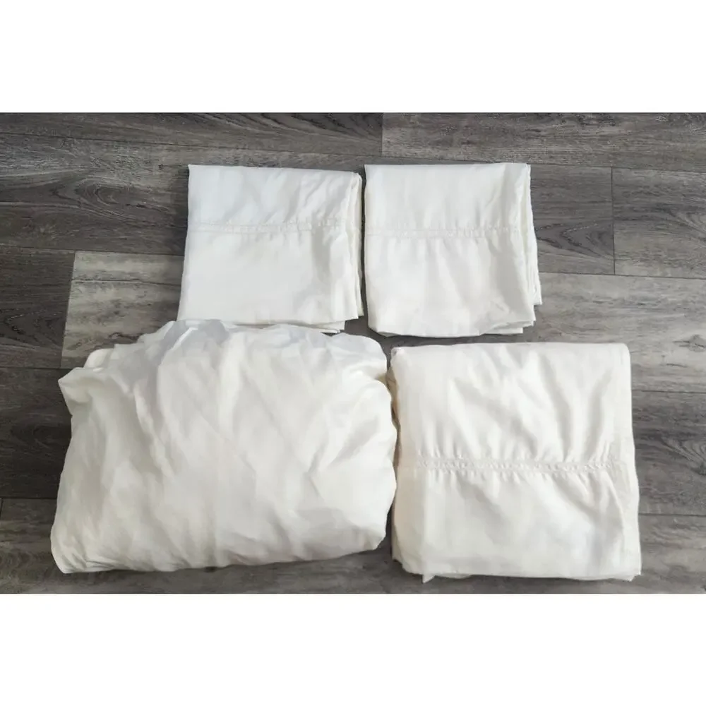 Pure Parima Yalda Egyptian Cotton Sheet Set * In Cream* King